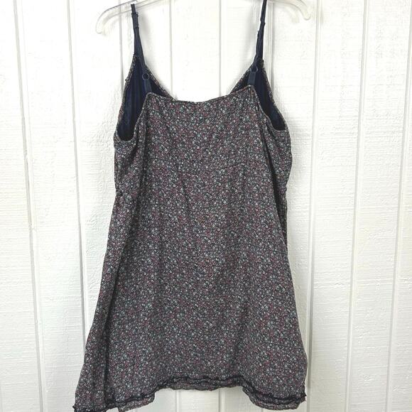 Mossimo Target Women Sleeveless Boho Hippie Babydoll Tank Top Mini Blue Size XXL - Picture 5 of 7